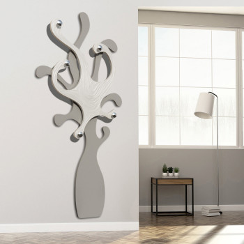 Mantelständer „Weißer Oktopus“ P2479 PINTDECOR