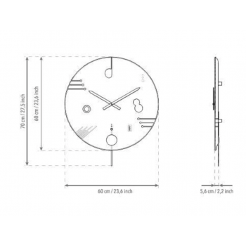Arosio Milano ESSENTIAL Maple Midarte Uhr