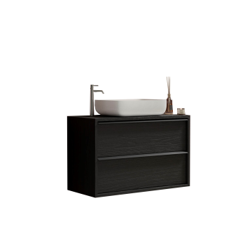Standbadezimmerschrank mit 2 Schubladen – STAHL 