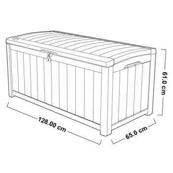 Outdoor-Truhe GLENWOOD KETER