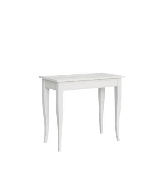 Sciabola Konsolentisch – Ausziehbarer Konsolentisch 90 x 48/308 cm, Sciabola Weiße Esche