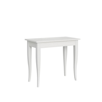 Sciabola Konsolentisch – Ausziehbarer Konsolentisch 90 x 48/308 cm, Sciabola Weiße Esche