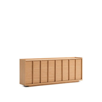 Onix Sideboard aus Eichenfurnier mit naturfarbener Oberfläche, 200 x 80 cm, FSC Mix-zertifiziert