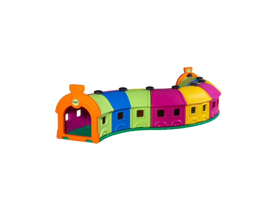 Cubic Spielzeugmodell G2000 – modulares Spielset mit 2 großen Rutschen