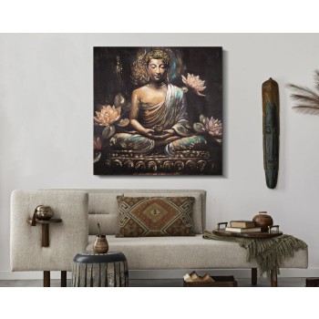 Buddha-Gemälde auf Leinwand -A-