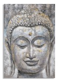 Gemälde auf Leinwand: Buddha-Gesicht, Licht -A-