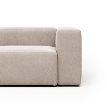 Blok 2-Sitzer-Sofa in Beige, 210 cm