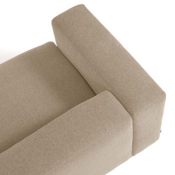 Blok 2-Sitzer-Sofa in Beige, 210 cm