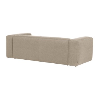 Blok 2-Sitzer-Sofa in Beige, 210 cm