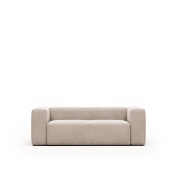 Blok 2-Sitzer-Sofa in Beige, 210 cm