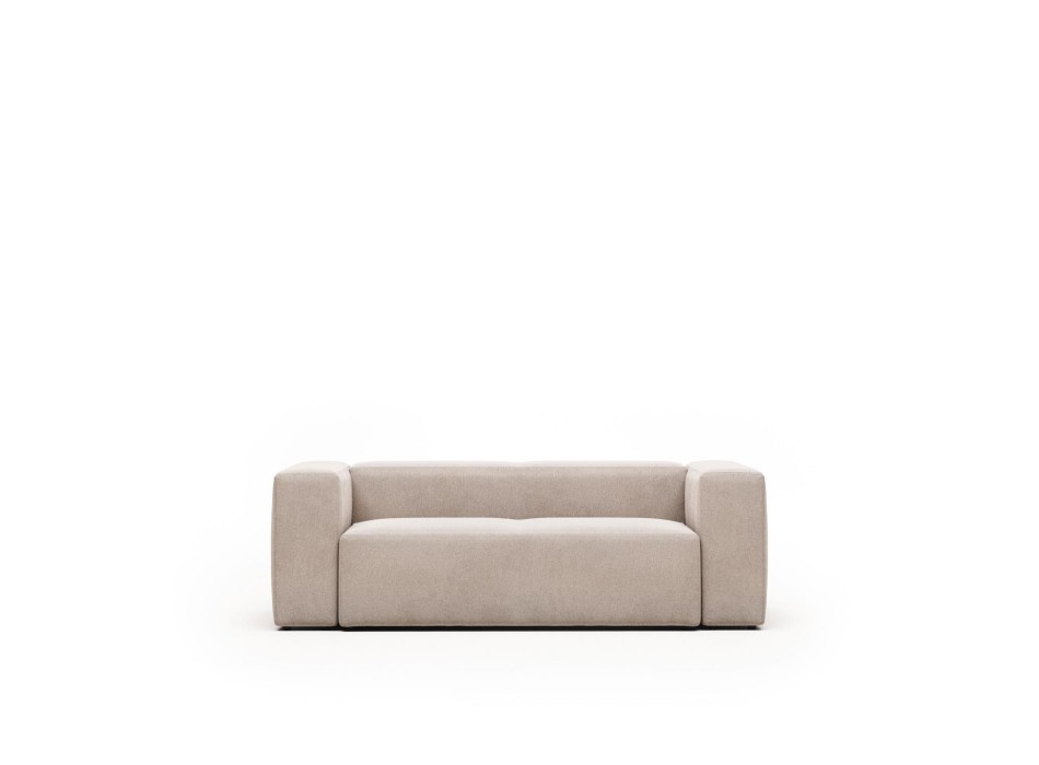 Blok 2-Sitzer-Sofa in Beige, 210 cm