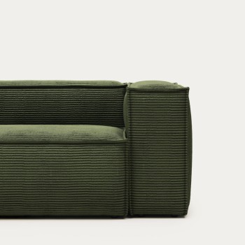 Blok 3-Sitzer-Sofa aus dickem Cord
