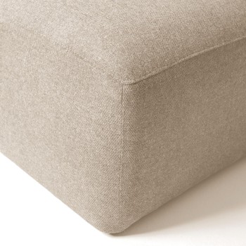 Blok 4-Sitzer-Sofa mit Chaiselongue links, beige, 330 cm