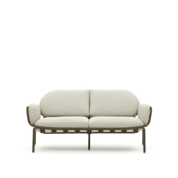 Joncols 2-Sitzer-Gartensofa aus lackiertem Aluminium