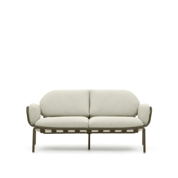Joncols 2-Sitzer-Gartensofa aus lackiertem Aluminium