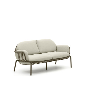 Joncols 2-Sitzer-Gartensofa aus lackiertem Aluminium