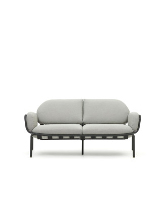 Joncols 2-Sitzer-Gartensofa aus lackiertem Aluminium