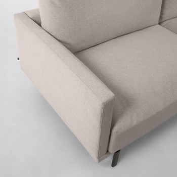 Galene 3-Sitzer-Sofa, beige, 214 cm