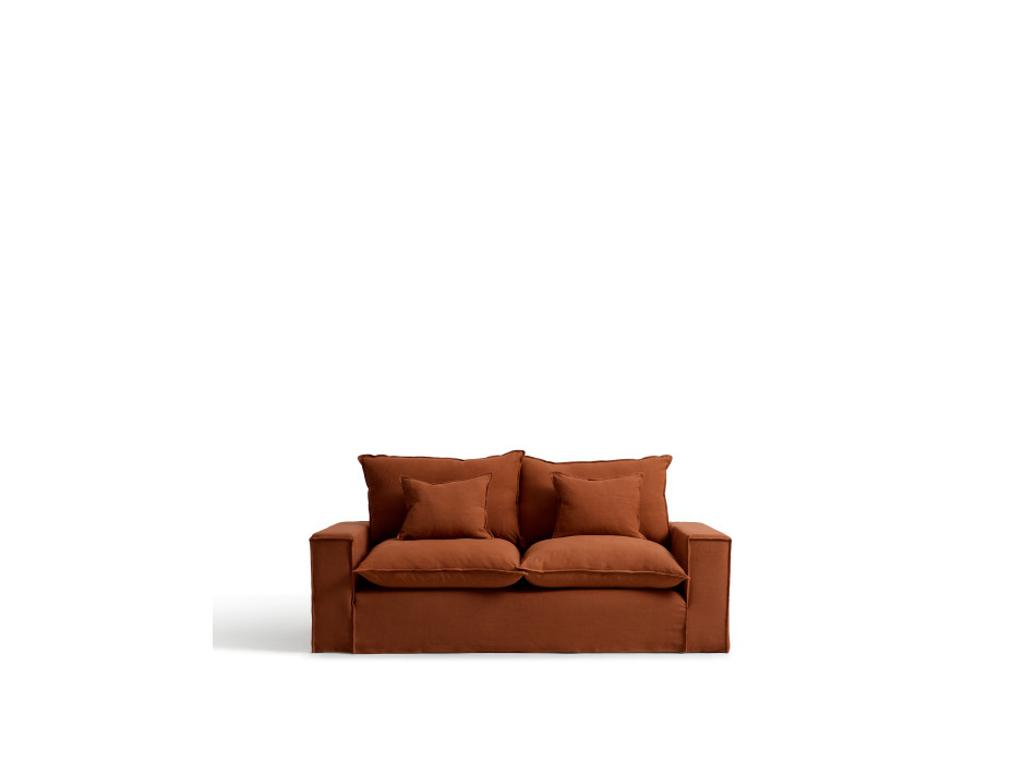 Anarela 2-Sitzer-Sofa mit abnehmbarem Bezug