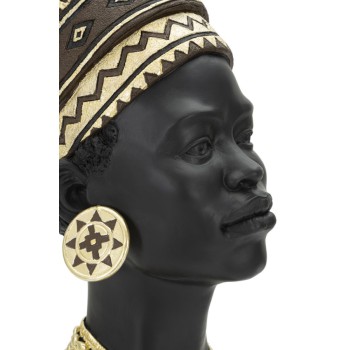MASAI-FRAU MIT TURBAN