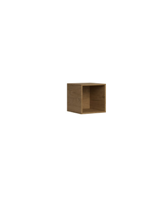 Isoka Elements – Offenes Wohnwandelement Isoka, B 40 H 40 T 39,2 cm, Eiche Natur