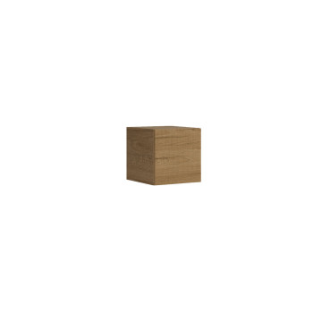 Isoka Elements – Isoka Wandelement B 40 H 40 T 39,2 cm, links-rechts, Eiche Natur