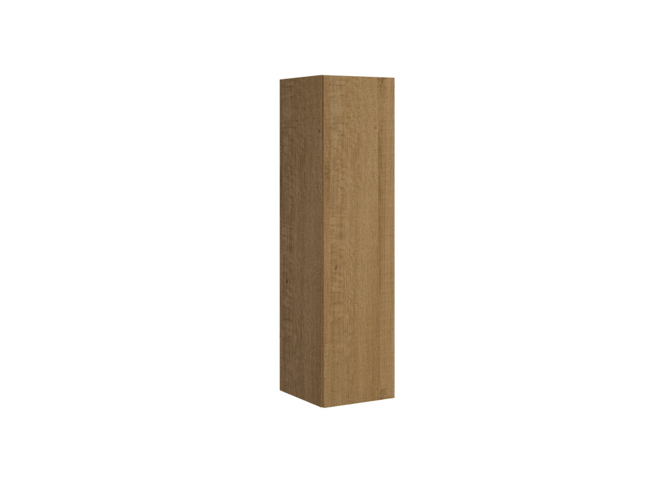 Isoka Elements – Vertikales Wandelement Isoka, B 40 cm, H 153,6 cm, T 39,2 cm, links-rechts, Eiche Natur