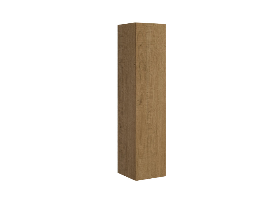 Isoka Elements – Vertikales Wandelement Isoka, B 40 cm, H 173,6 cm, T 39,2 cm, links-rechts, Eiche Natur