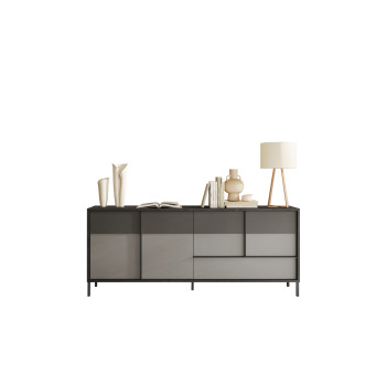 EVEREST – Sideboard mit 4 Türen und 1 Schublade
