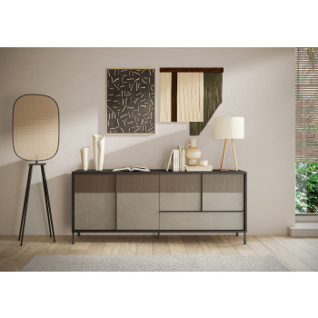 EVEREST – Sideboard mit 4 Türen und 1 Schublade