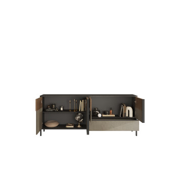 EVEREST – Sideboard mit 4 Türen und 1 Schublade