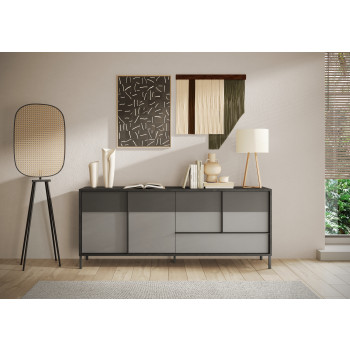 EVEREST – Sideboard mit 4 Türen und 1 Schublade