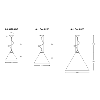 Calà Lampe von ALDO BERNARDI