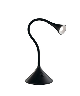 NEWTON LED-Leselampe, schwarz, 3,2 W, 300 lm, 4000 K, 13 x 13 x 51 cm