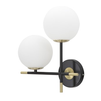 Dunkle Doppelwandlampe