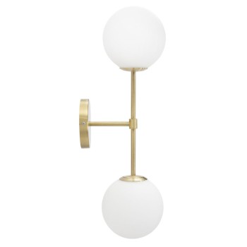 GLAMOURÖSE DOPPELWANDLAMPE