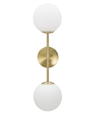 GLAMOURÖSE DOPPELWANDLAMPE