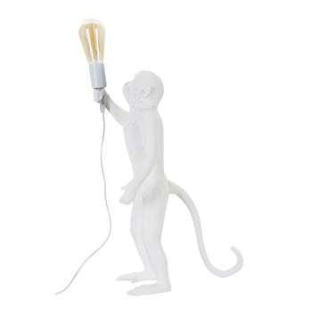 TISCHLAMPE „WEISSER AFFE“