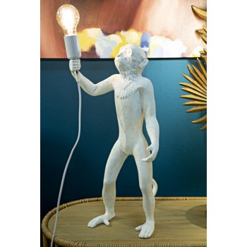 TISCHLAMPE „WEISSER AFFE“