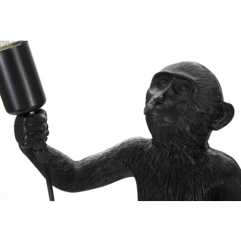 Tischlampe „Schwarzer Affe“