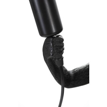 Tischlampe „Schwarzer Affe“