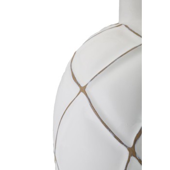 Linien Harz Tischlampe