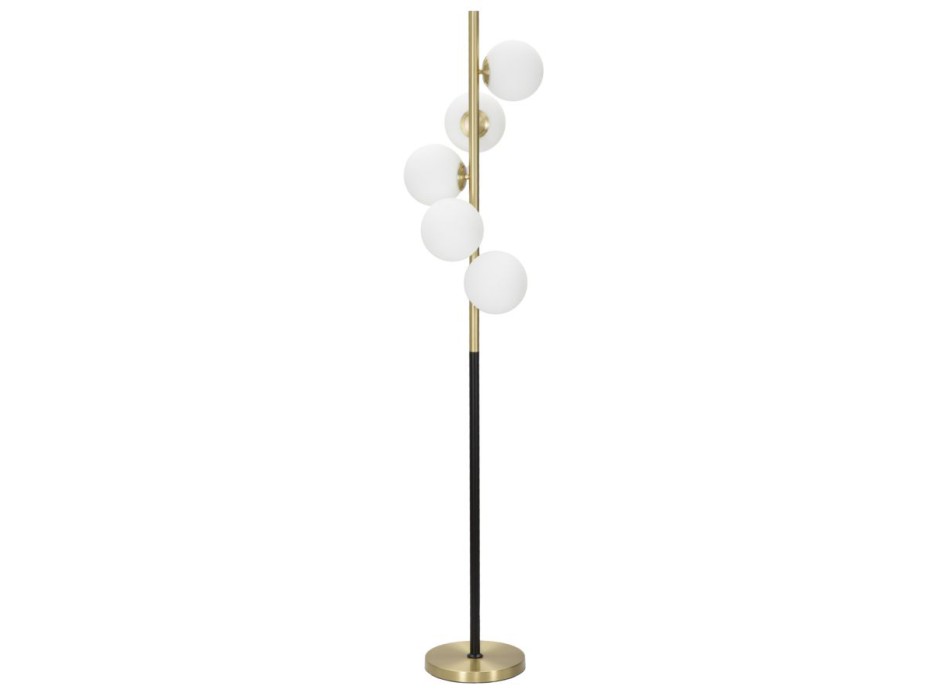 GLAMOURÖSE DUNKLE STEHLAMPE