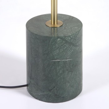 Lonela Stehleuchte in grüner Marmoroptik