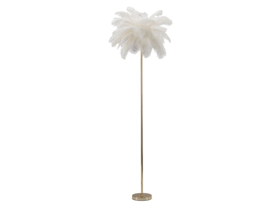 Palmweiße Stehlampe