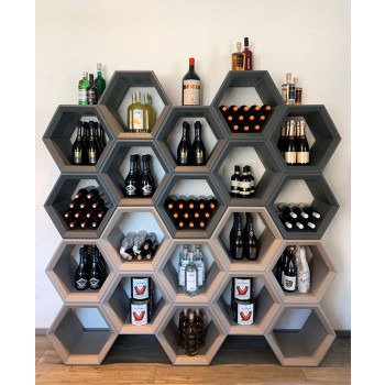 HEXA SLIDE Bücherregal