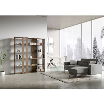 Kato Bücherregal – Komposition C Kato 6R 2 Seiten 4 lange Bänder Weißesche