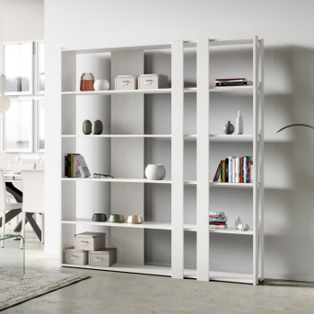 Kato Bücherregal – Komposition C Kato 6R 2 Seiten 4 lange Bänder Weißesche