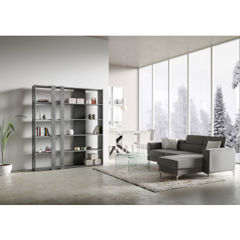 Kato Bücherregal – Komposition C Kato 6R 2 Seiten 4 lange Bänder Weißesche