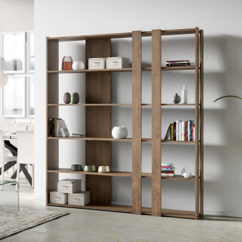 Kato Bücherregal – Komposition C Kato 6R 2 Seiten 4 lange Bänder Weißesche